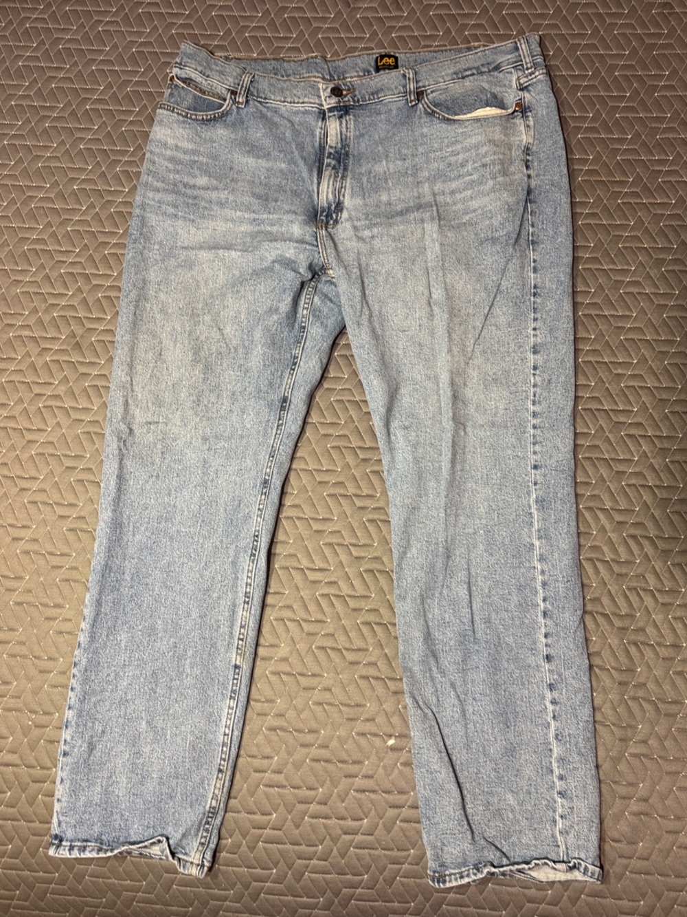 Lee Men's Straight Light Blue Jeans